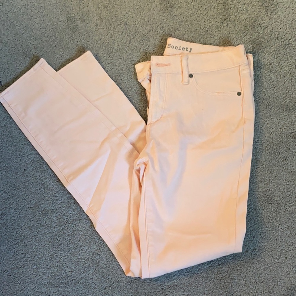 Articles of society link pink jeans